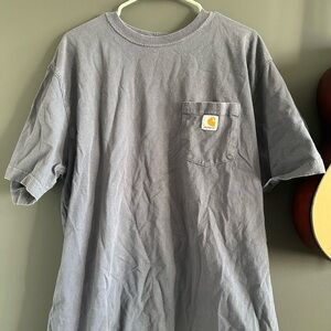 Carhartt Steel Gray Pocket Tee